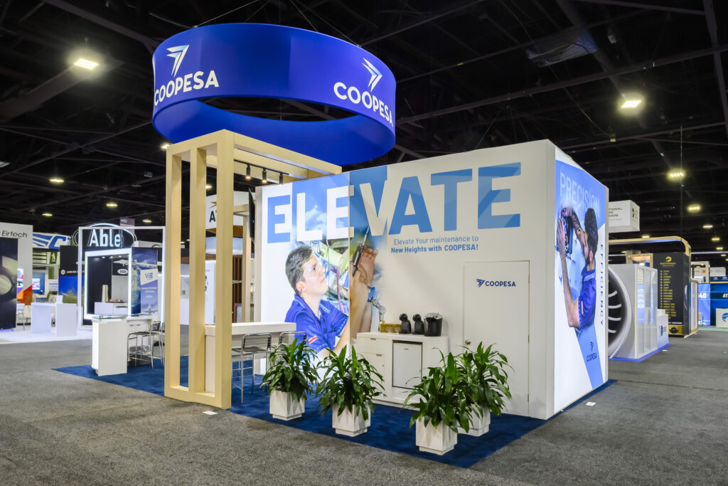 pre-determined pricing with your Absolute Exhibits sales order, trade show booth graphics